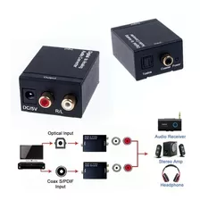 Convertidor De Audio Digital Óptico A Rca Análogo