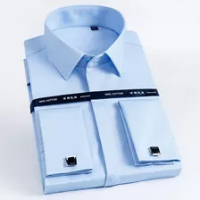 Camisa Francesa De Alta Calidad Con Mancuernas For Hombre,