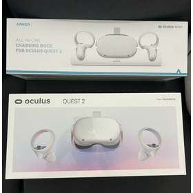 Oculus Quest 2 256gb Vr Headset +elite Strap+ Charging Dock