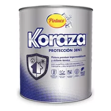 Pintura Koraza Protección 3 En 1 Blanco 1 Gal Pintuco