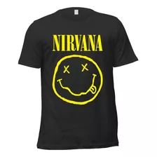 Playera Toxic Rock Nirvana Logo Kurt Cobain Rock N01