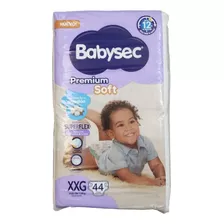 Pañales Babysec Premium Soft Xxg X 44 Unidades Más De 13kg