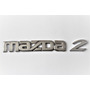Par (2) Emblema Lateral Espadil Metal (flecha) Mazda Negro
