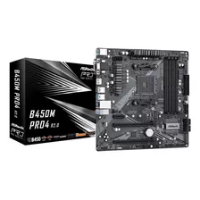 Motherboard Asrock B450m Pro4 R2.0 Socket Am4 Para Amd Ryzen