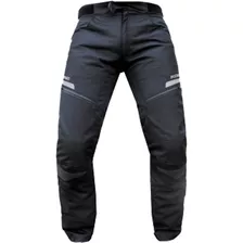 Pantalon Kore Para Motociclista Tp-1118 / Negro/ Reflectivos