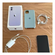 Vendo iPhone 11 (64 Gb) - Purpura Con Todos Los Accesorios