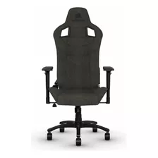 Silla De Escritorio Corsair T3 Rush Gamer Ergonómica Charcoal Con Tapizado De Tela