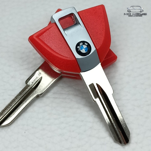 Llave Motocicleta  Bmw 310gs 310r Virgen Roja + 1 Logo Extra Foto 7