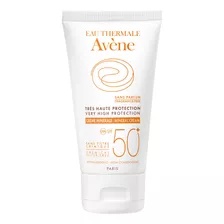 Protector Solar Avène Fps 50 Crema Mineral En Tubo De 50 Ml