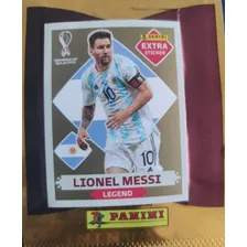 Vendo Figura Original Panini Qatar 2022 Messi Gold Extra