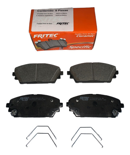 Kit Balatas Delanteras Ceramica Mazda 3 / 2.5l 2022 - 2023 Foto 2