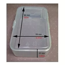 Maymom Caja De Plastico Con Tapa Pequeno Para Piezas Peque