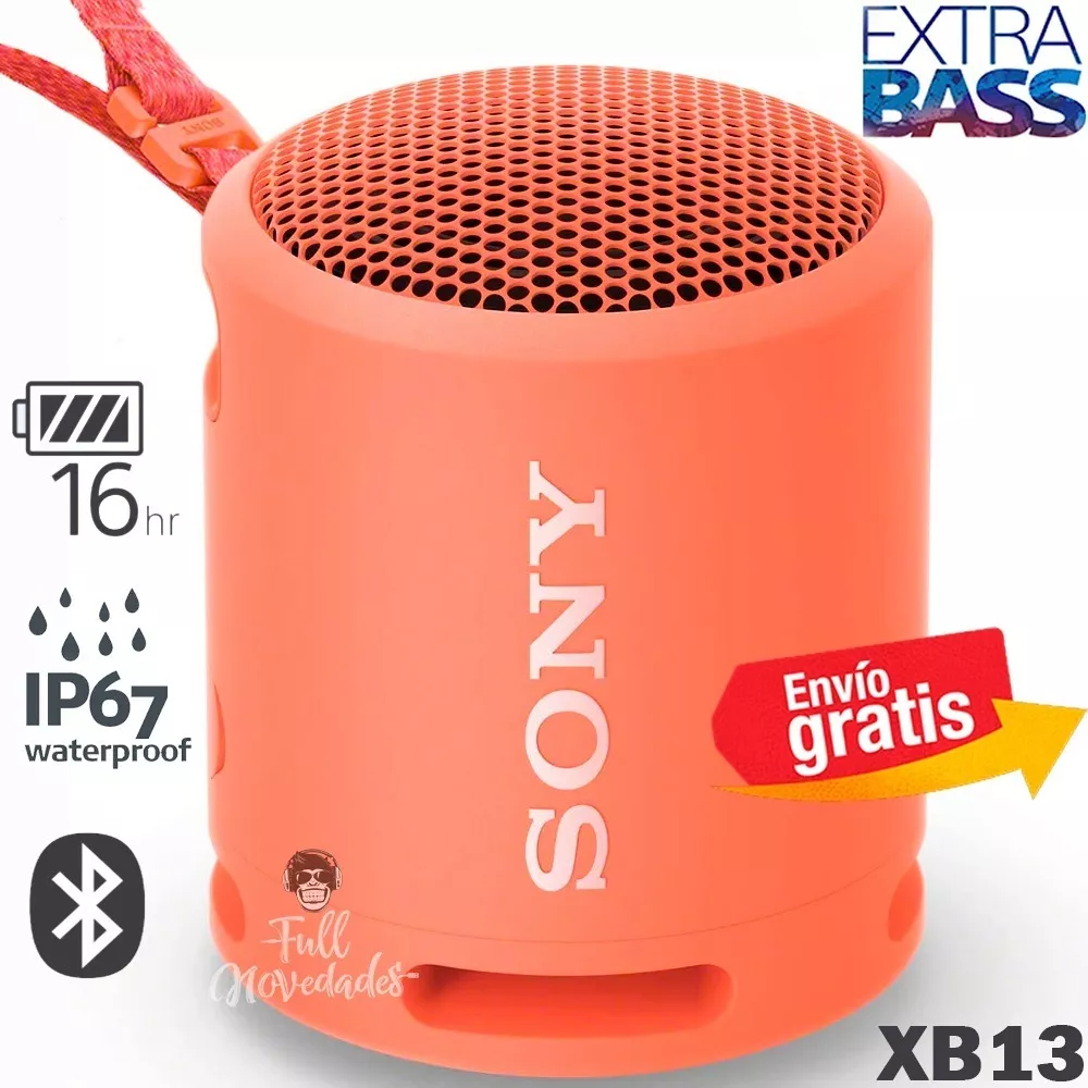 Parlante Bluetooth Extra Bass Acuatico Sony Xb13 Original