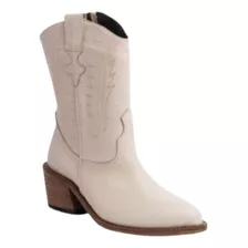 Botas Texanas De Cuero Para Mujer