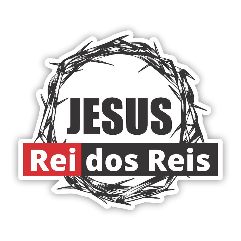 Adesivo Peixe jesus evangélico