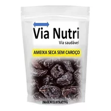 Ameixa Seca 300g Sem Caroço Bem Saborosa Sabor Gourmet 