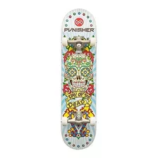 Punisher Skateboards Day Of The Dead 31.5 Patada Doble Con