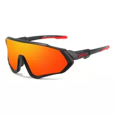 Gafas De Sol De Ciclismo Dubery Polarizadas Mod D612 Naranja