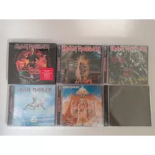 5 Cds Iron Maiden + Metallica Black Album 
