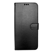 Flipcover Estuche Con Tapa Negro Elegante Para Samsung A11