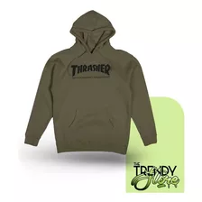 Sudadera Thrasher Skate Mag Green