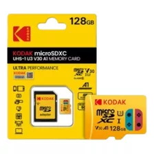Cartão Micro Sd Kodak 128gb Classe 10 Ps Vita Nitendo Switch