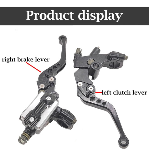  Palancas De Embrague Y Freno Universales 22mm Aluminio Foto 6