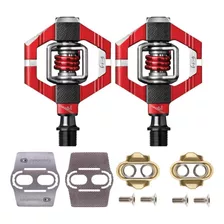 Pedales Automaticos Bicicleta Crankbrothers Candy 7 C/trabas Color Rojo