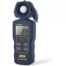 Luxómetro Digital Dr.meter, Led, 200.000 Lux, 270°, Preciso