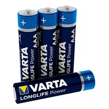 Varta Pila Aaa Alcalina 1.5 V Blister Cerrado Con 4 Pilas