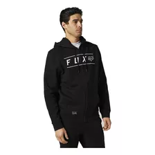 Buzo Canguro C/ Capucha Algodon Fox Pinnacle Zip Fleece Moto