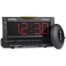 Wake Assure Reloj Despertador 85db Color Negro