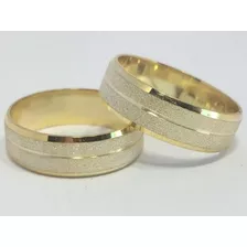 Par Aliança 10gr 7mm Casamento Ouro 18k Nota Fiscal.