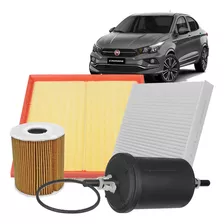 Kit Filtros Fiat Cronos 1.8 16v 2017 2018 2019 2020 2021