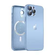 Capa Capinha De Vidro Magsafe Para iPhone XR 11 12 13 14 