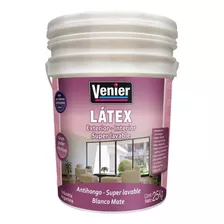 Pintura Latex Ext-int Super Lavable Antihongos Venier 12 Kg