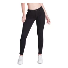 Jeans Seven Pantalón Levanta Pompa Mujer Pushup 7032negro