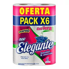 Bolson De Papel Hig Elegante X 6un X12 Paq De 30mts H.simple