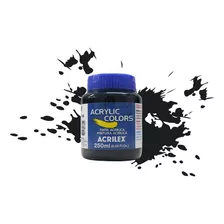 Tinta Acrílica Acrylic Colors Acrilex 250 Ml Cor Verde Permanente Escuro - 332