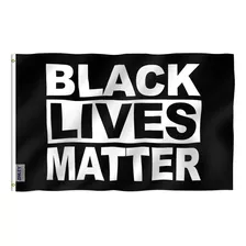 Bandera De Black Lives Matter Breeze 3x5 Pies Color Viv...