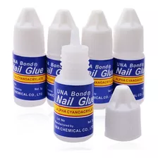 5 Nails Glue Pegamento Gotero Para Uñas Tips Art Decoración