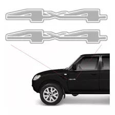 Kit Adesivos Mitsubishi Pajero 4x4 Tr4 2014 2015 2016 F525