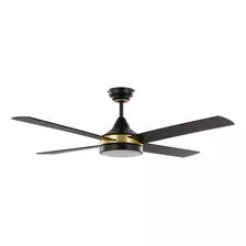 Ventilador Trinidad Eglo Dm122 Led 20w C/ctrl Cod.35118 Cantidad De Aspas 4 Color De La Estructura Negro Color De Las Aspas Negro Diámetro 120 Cm Frecuencia 220-240v Material De Las Aspas Acero