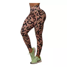 Calca Legging Hope Comum Letters Exclusiva Moving