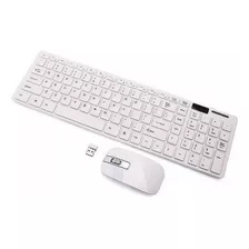 Kit Teclado + Mouse Dock 2.4g Wireless Keyboard Slim Sem Fio