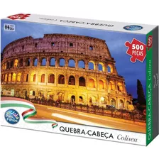 Livro Quebra Cabeca 500pcs Coliseu