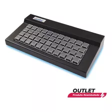 Teclado Programável Gertec Tec-e 44 Teclas Usb V2 Preto