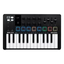 Arturia Minilab 25 Black Teclado Controlador Midi Usb Loja