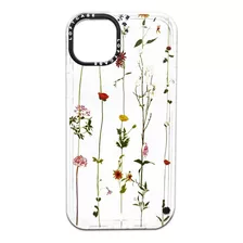 Capa Loft Case Para iPhone 14 Flores Minimalistas