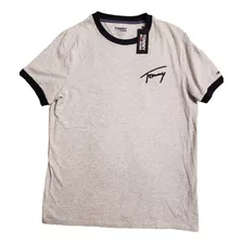 Remera Tommy Jeans Logo Bordado Temp 2023